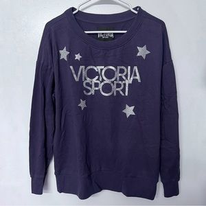Medium Victoria’s Secret Victoria Sport Purple Crewneck Sweatshirt